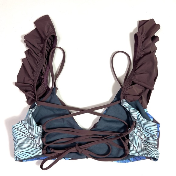 Maaji Sierra Nevada Bikini Swim Top Size Small - Picture 8 of 12